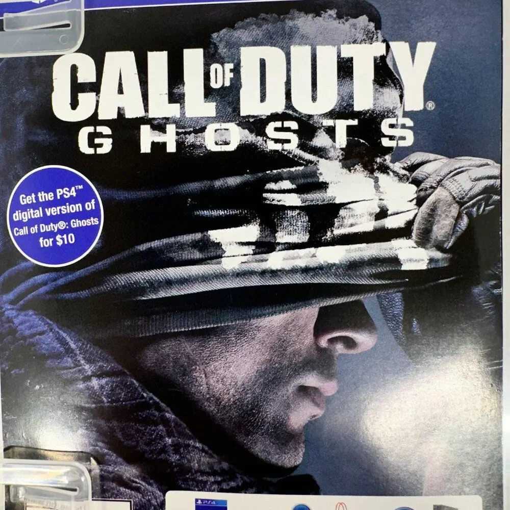 PS3 Call of Duty Black Ops and Call of Duty Ghosts Bundle